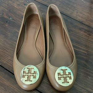Tory Burch ballet slippers, great condition, worn once!